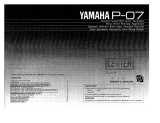 Yamaha P-07 Bedienungsanleitung