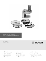 Bosch VeggieLove MUZ5VL1 Benutzerhandbuch