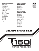 Thrustmaster T150 RS Volant Racing Retour de Force Benutzerhandbuch
