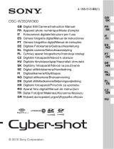 Sony cyber shot dsc w350b Benutzerhandbuch