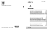 Sony Série α 77II Benutzerhandbuch