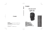 Canon GPS RECEIVER GP-E1 Benutzerhandbuch