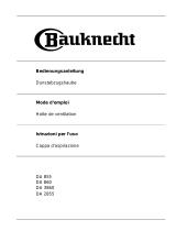 Bauknecht DA2855 Benutzerhandbuch