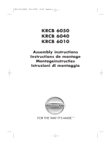 KitchenAid KRCB-6010 Installationsanleitung