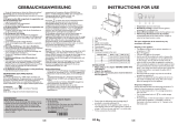 Bauknecht AFG 6552AP Benutzerhandbuch