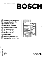 Bosch KIR1724/31 Bedienungsanleitung