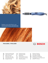 Bosch PHA2000 Benutzerhandbuch