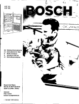 Bosch KIF20440/01 Bedienungsanleitung