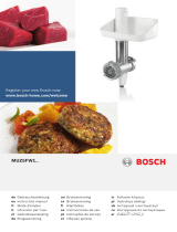 Bosch MUM52131/03 Benutzerhandbuch