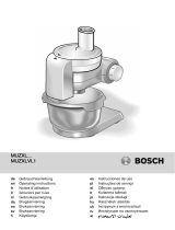 Bosch MUMXX40G Bedienungsanleitung