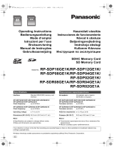 Panasonic RP-SDR08GE1A Bedienungsanleitung