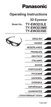 Panasonic TY-EW3D3LE Bedienungsanleitung