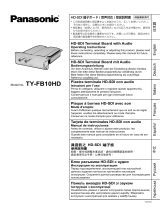 Panasonic TY-FB10HD Benutzerhandbuch