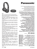 Panasonic RP-WH25 Bedienungsanleitung