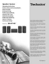 Panasonic SBHT140 Bedienungsanleitung