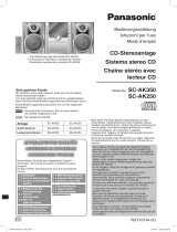 Panasonic SCAK350 Bedienungsanleitung