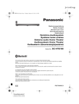 Panasonic SC-HTE180 Bedienungsanleitung