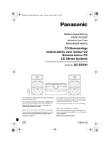 Panasonic SCUX104EG Bedienungsanleitung