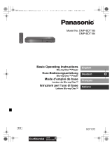 Panasonic DMP-BDT184EG Bedienungsanleitung
