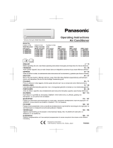 Panasonic S-22MY2E5 Klimagerät Bedienungsanleitung