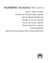Huawei HUAWEI MediaPad M3 lite 10.0 Schnellstartanleitung
