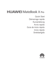 Huawei MateBook X Pro 2019 Bedienungsanleitung