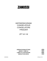 Zanussi ZFT611W Benutzerhandbuch