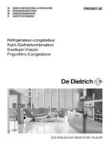 De Dietrich DRD727JE Benutzerhandbuch