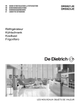 De Dietrich DRS923JE Benutzerhandbuch