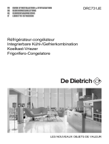 De Dietrich DRC731JE Benutzerhandbuch