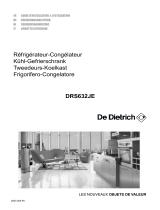 De Dietrich DRS632JE Benutzerhandbuch