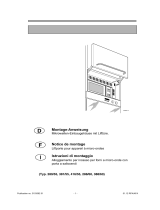 Electrolux MEGF 11-289/55CN Installationsanleitung
