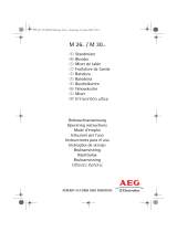 Aeg-Electrolux M3000 Benutzerhandbuch