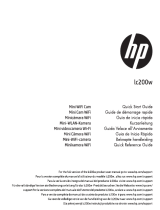 HP lc200w Black Wireless Mini Camcorder Schnellstartanleitung