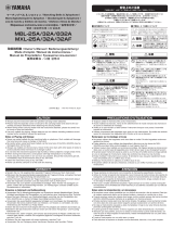 Yamaha MXL-25A Bedienungsanleitung