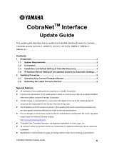 Yamaha CobraNet(CM-1) Benutzerhandbuch