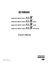 Yamaha AI8-ML8 Benutzerhandbuch