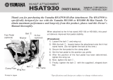 Yamaha HSAT930 Benutzerhandbuch