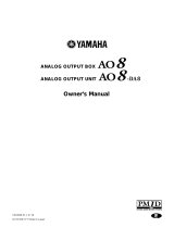 Yamaha AO8-DA8 Benutzerhandbuch