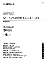 Yamaha MusicCast SUB 100 Bedienungsanleitung