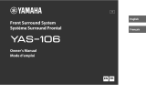 Yamaha YAS-106 Bedienungsanleitung