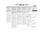 Yamaha LW-16 Bedienungsanleitung