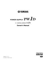 Yamaha PW1D Benutzerhandbuch