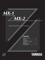 Yamaha MX-2 Benutzerhandbuch
