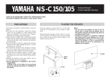 Yamaha NS-C105 Bedienungsanleitung