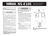 Yamaha NS-E105 Benutzerhandbuch