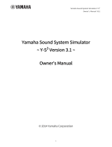 Yamaha Y-S3 Benutzerhandbuch