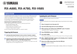 Yamaha RX-A780 Benutzerhandbuch