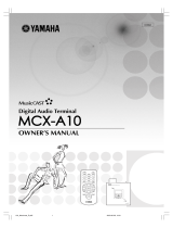 Yamaha MCX-A10 Bedienungsanleitung