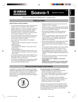Yamaha Soavo-1 Benutzerhandbuch